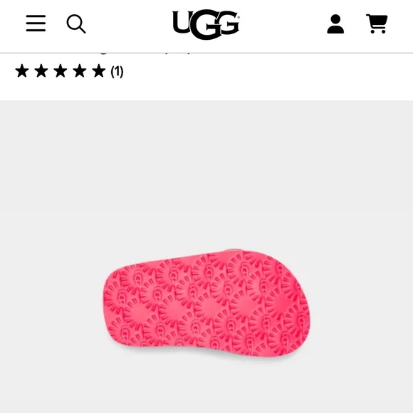 Brand New UGG pink “Zuma Sling Camopop” toddler sandals - Picture 2 of 5
